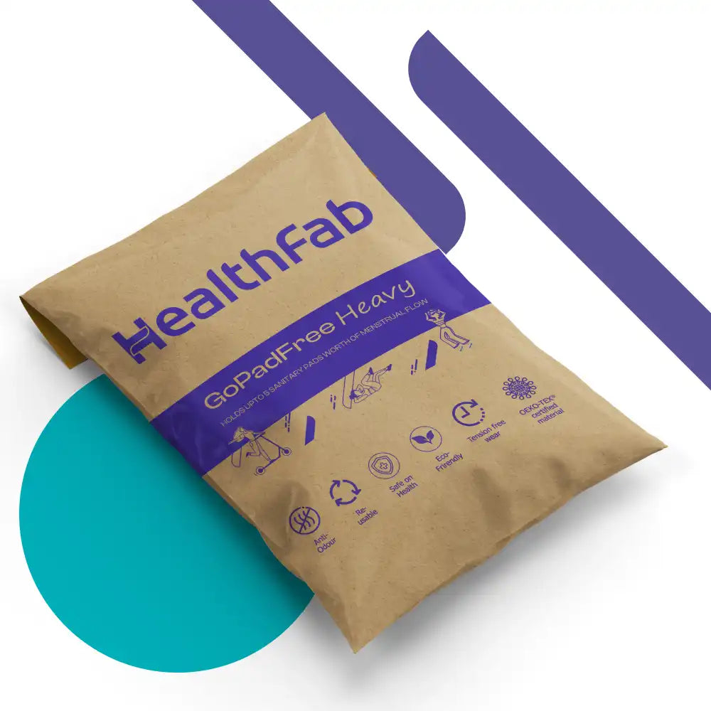 Buy Healthfab The Fabulous You Black Gopadfree Ultra Reusable Leak Proof  Period Panty For Super Heavy Flow Days, Usable Up to 2 Years Without  Sanitary Pad - Large Online at Best Prices