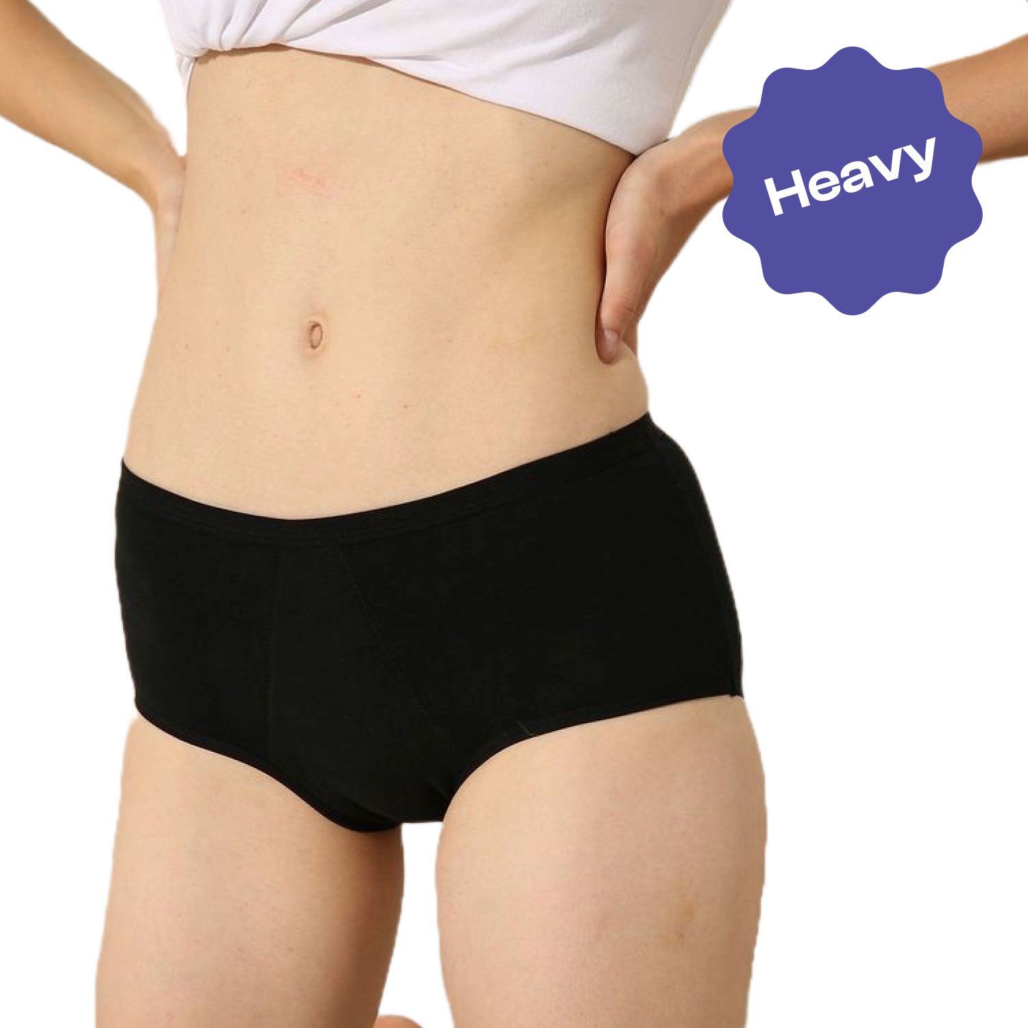 Buy Healthfab The Fabulous You Black Gopadfree Ultra Reusable Leak Proof  Period Panty For Super Heavy Flow Days, Usable Up to 2 Years Without  Sanitary Pad - Large Online at Best Prices